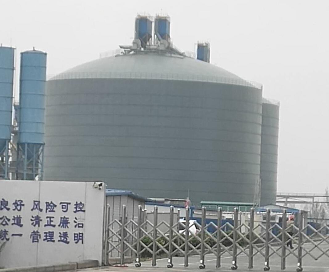 大涌镇4万吨粉煤灰储存库
