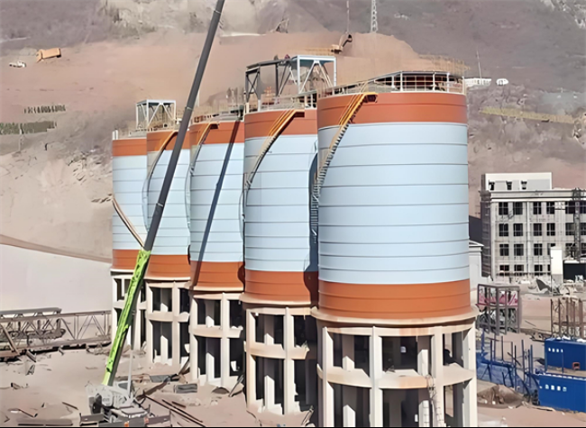 大涌镇高架钢板仓